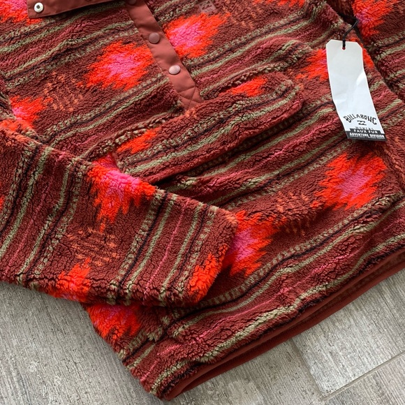 🔥🔥BILLABONG - SWITCHBACK FLEECE PULLOVER🔥🔥 - Picture 7 of 8